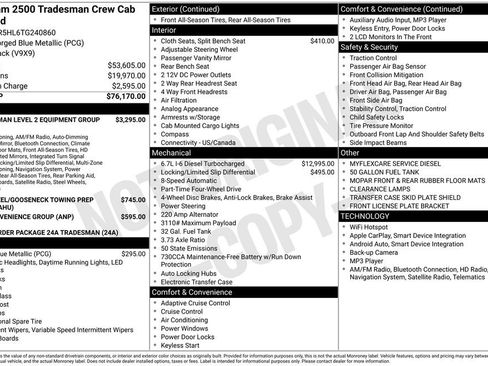 New 2026 RAM 2500 Tradesman AWD/4WD image 3