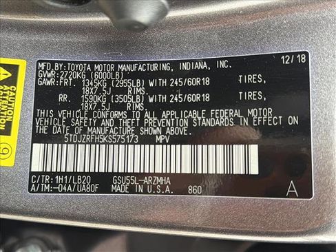 Used 2019 Toyota Highlander XLE image 29