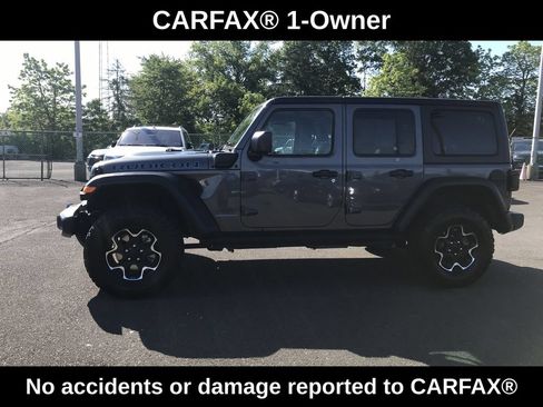 Used 2023 Jeep Wrangler Unlimited Rubicon 4xe w/ Cold Weather Group AWD/4WD image 2