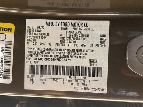Used 2022 Ford Bronco Sport Outer Banks AWD/4WD image 40
