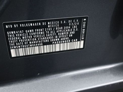 New 2026 Volkswagen Jetta S image 20