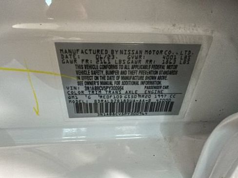Used 2023 Nissan Sentra SV FWD image 10