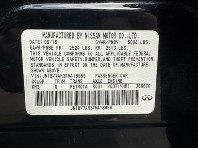Used 2015 INFINITI Q50 Premium w/ Technology Package