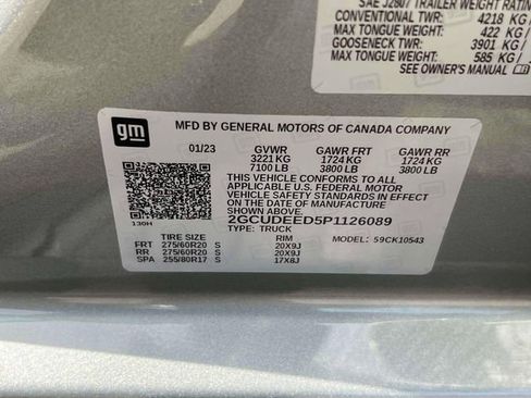 Certified 2023 Chevrolet Silverado 1500 RST AWD/4WD image 19