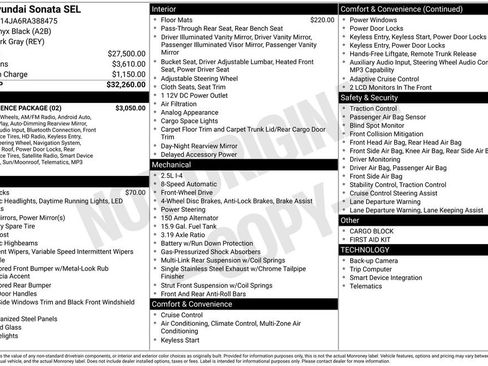 Used 2024 Hyundai Sonata SEL w/ Convenience Package image 37