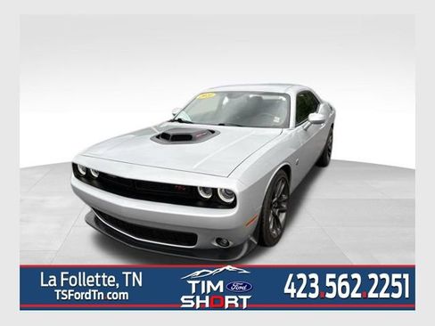 Used 2021 Dodge Challenger R/T Scat Pack w/ Shaker Package RWD image 1