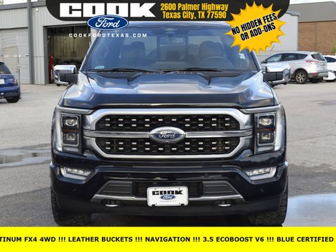 Certified 2022 Ford F150 Platinum w/ Equipment Group 701A High image 6