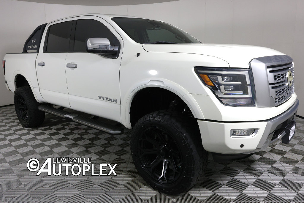 Used 2021 Nissan Titan Platinum Reserve w/ Moonroof Package AWD/4WD image 3