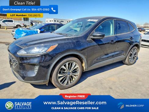 Used 2021 Ford Escape SE w/ SE Sport Appearance Package FWD image 1