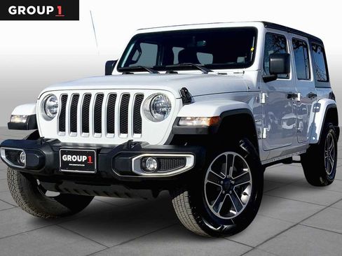 Used 2023 Jeep Wrangler Sahara image 1