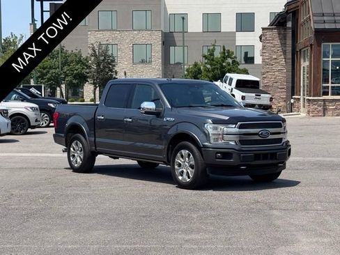 Used 2019 Ford F150 Platinum w/ Technology Package AWD/4WD image 1