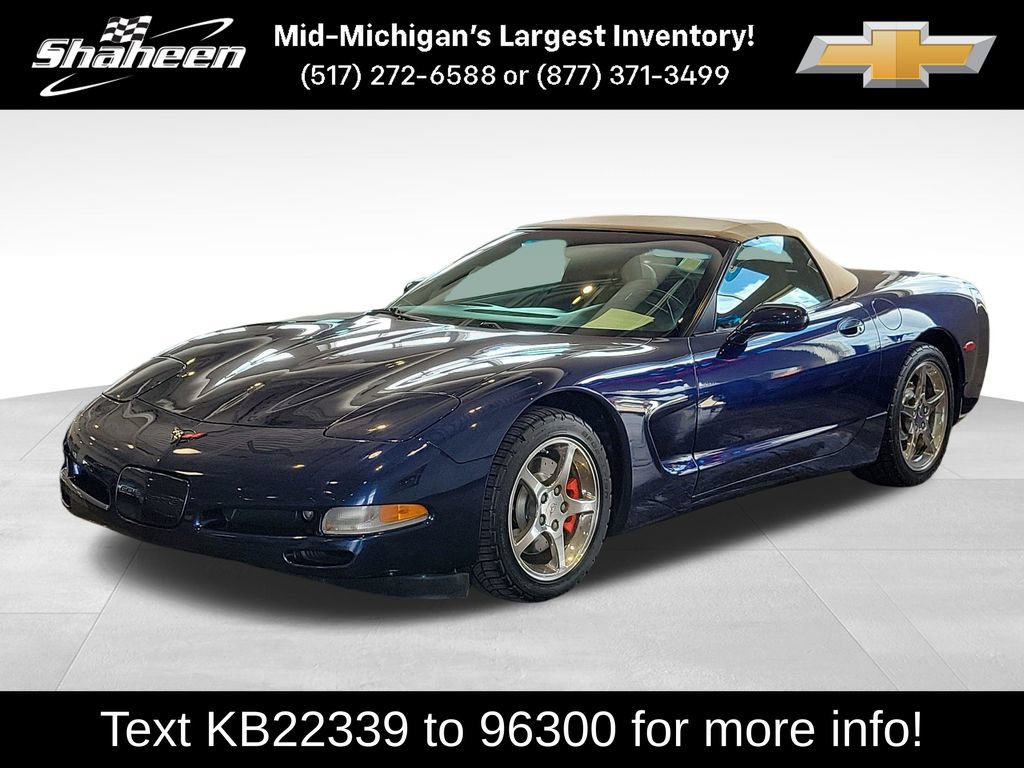 Used 2001 Chevrolet Corvette Convertible w/ Preferred Equipment Group1 RWD image 1