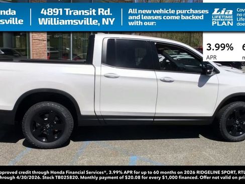 New 2026 Honda Ridgeline Black Edition image 9