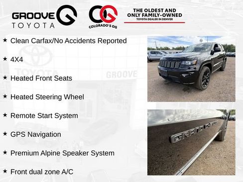 Used 2019 Jeep Grand Cherokee Altitude AWD/4WD image 4