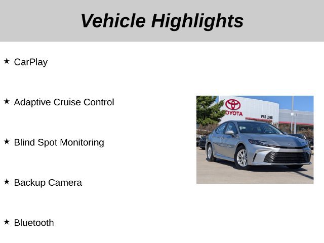 Used 2026 Toyota Camry LE FWD image 5