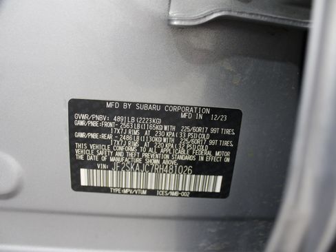 Certified 2024 Subaru Forester Wilderness image 37