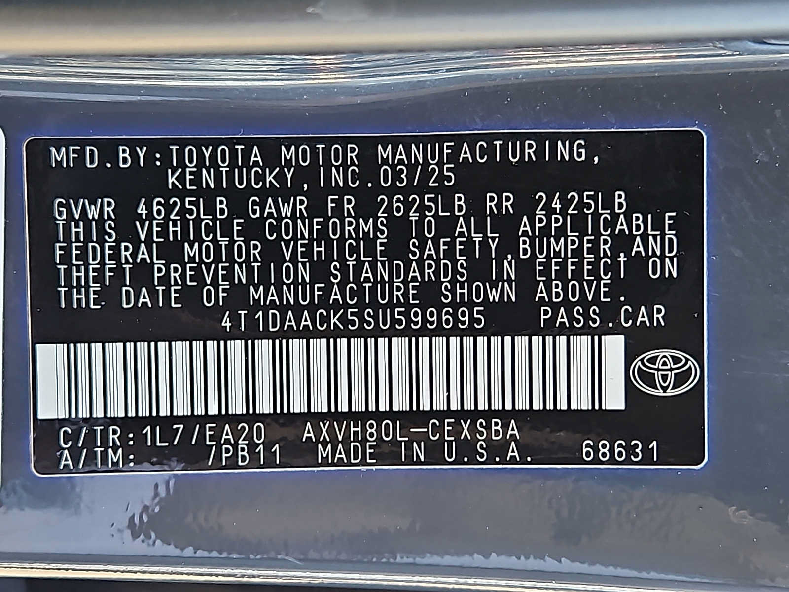 Used 2025 Toyota Camry SE w/ Convenience Package FWD image 28