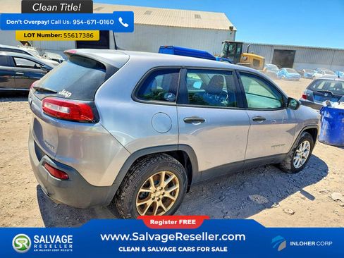 Used 2017 Jeep Cherokee Sport AWD/4WD image 4