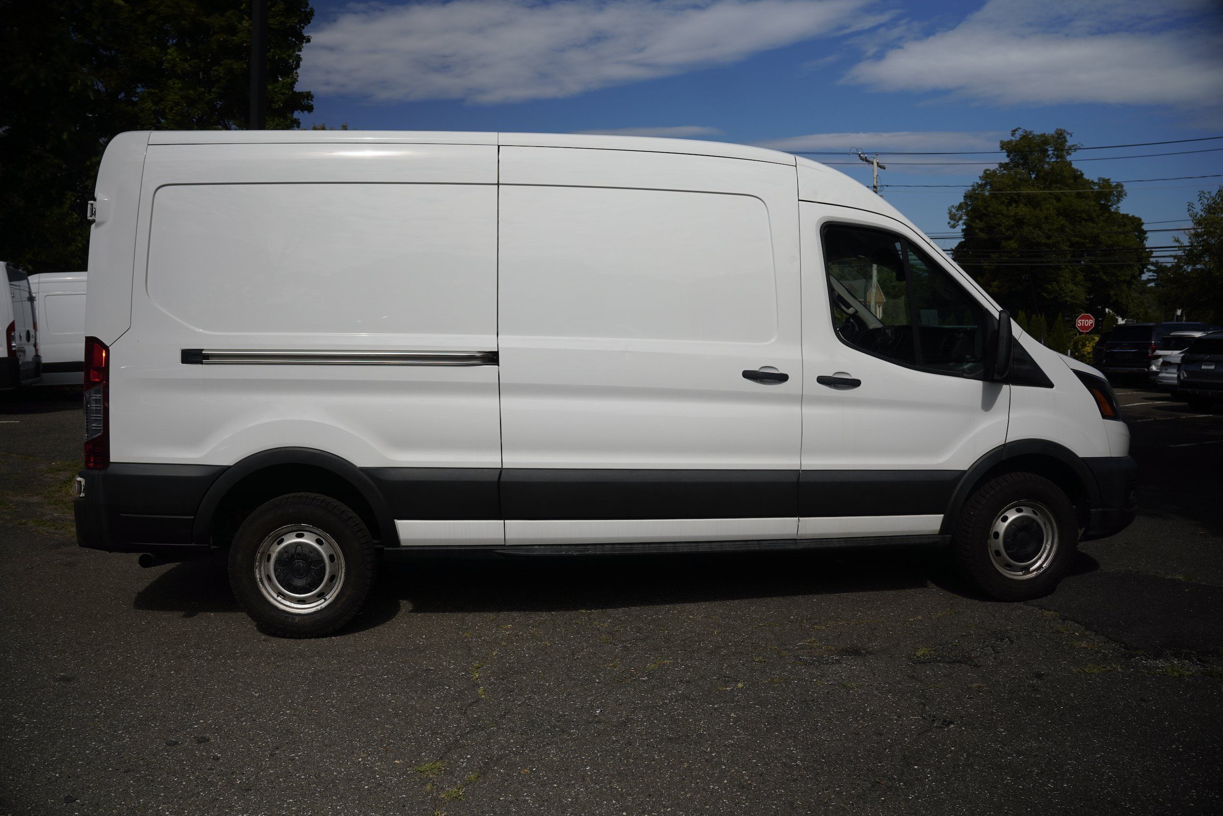 Used 2021 Ford Transit 250 Medium Roof w/ Load Area Protection Package RWD image 8