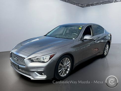 Used 2023 INFINITI Q50 Luxe w/ Cargo Package RWD image 8