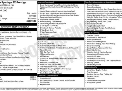 Used 2026 Kia Sportage SX image 10