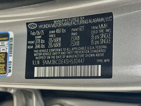 Used 2025 Hyundai Tucson SEL AWD/4WD image 12
