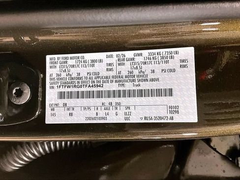 New 2026 Ford F150 Raptor AWD/4WD image 8