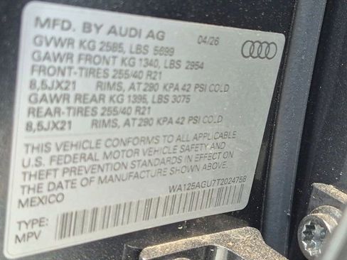 New 2026 Audi SQ5 Premium Plus AWD/4WD image 18