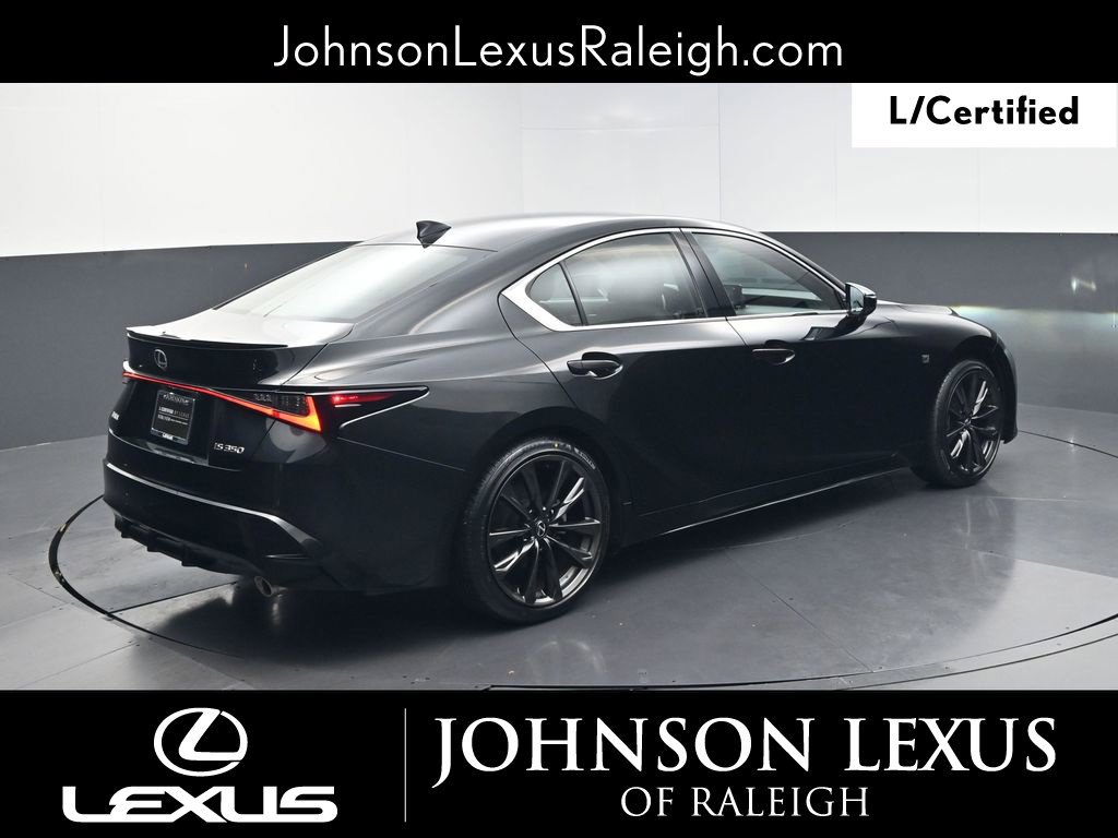 Certified 2025 Lexus IS 350 F Sport w/ Accessory Package RWD image 9