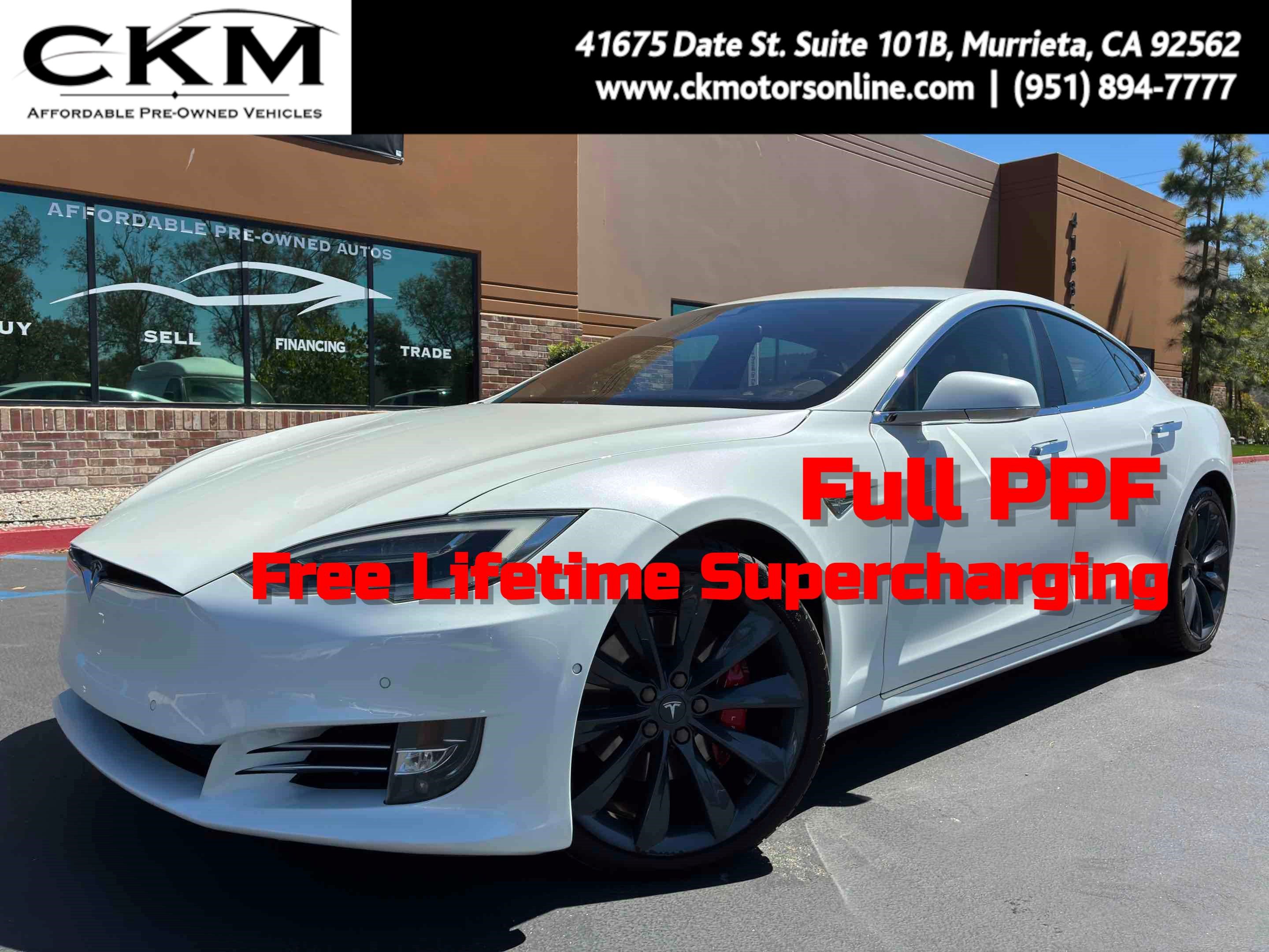 Used 2016 Tesla Model S 90D AWD/4WD image 1