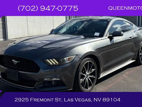 Used 2016 Ford Mustang Premium w/ Wheel & Stripe Package RWD image 1