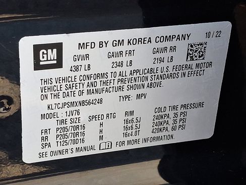 Used 2022 Chevrolet Trax LT w/ LT Convenience Package image 27