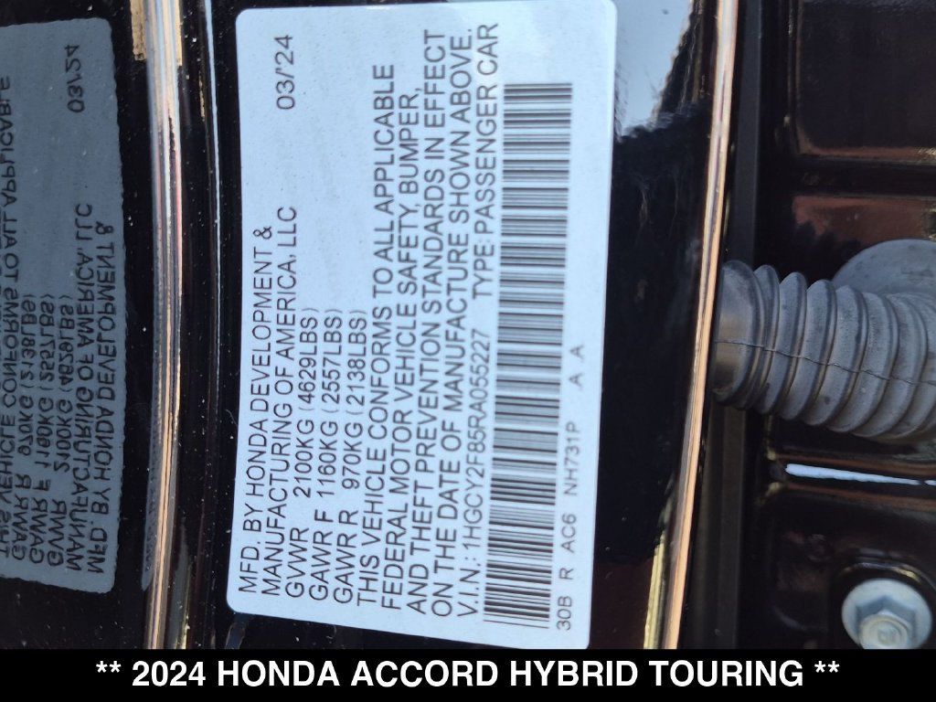 Used 2024 Honda Accord Touring image 37
