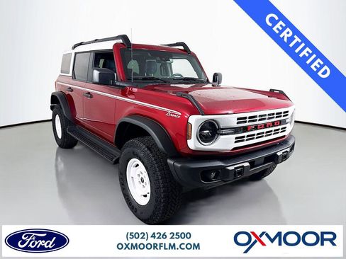 Certified 2025 Ford Bronco Heritage Edition AWD/4WD image 1