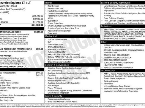 New 2026 Chevrolet Equinox LT w/ Convenience Package II image 14