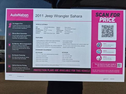 Used 2011 Jeep Wrangler Sahara w/ Connectivity Group AWD/4WD image 22
