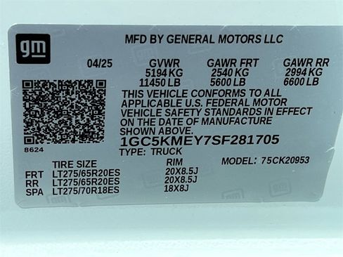 New 2025 Chevrolet Silverado 2500 Custom w/ Custom Value Package image 33