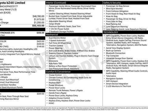 Used 2023 Toyota bZ4X AWD w/ Weather Package image 17