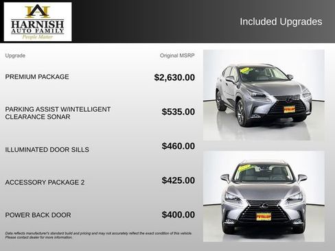 Used 2021 Lexus NX 300h AWD w/ Premium Package image 4