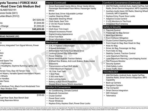 Used 2025 Toyota Tacoma TRD Off-Road image 34