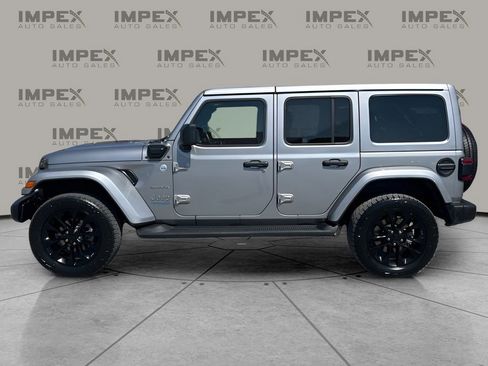 Used 2021 Jeep Wrangler Unlimited Sahara 4xe w/ Cold Weather Group image 2