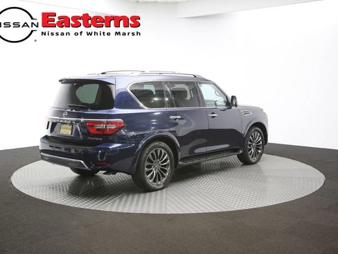 Used 2023 Nissan Armada Platinum w/ Captain's Chairs Package AWD/4WD image 44