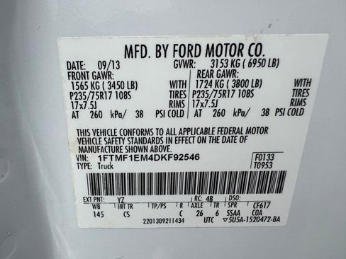 Used 2013 Ford F150 XL w/ Mid Equipment Group AWD/4WD image 19