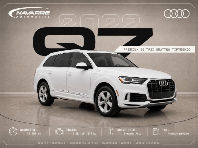 Used 2022 Audi Q7 3.0T Premium AWD/4WD image 1