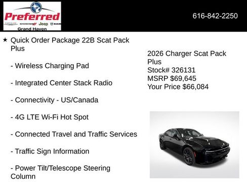 New 2026 Dodge Charger Scat Pack image 33