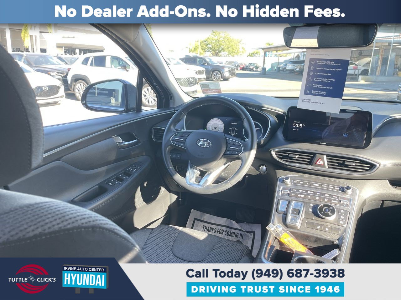 Certified 2023 Hyundai Santa Fe SEL Convenience AWD/4WD image 10