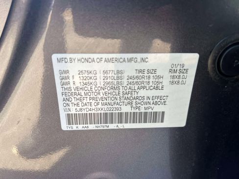 Used 2019 Acura MDX SH-AWD image 23