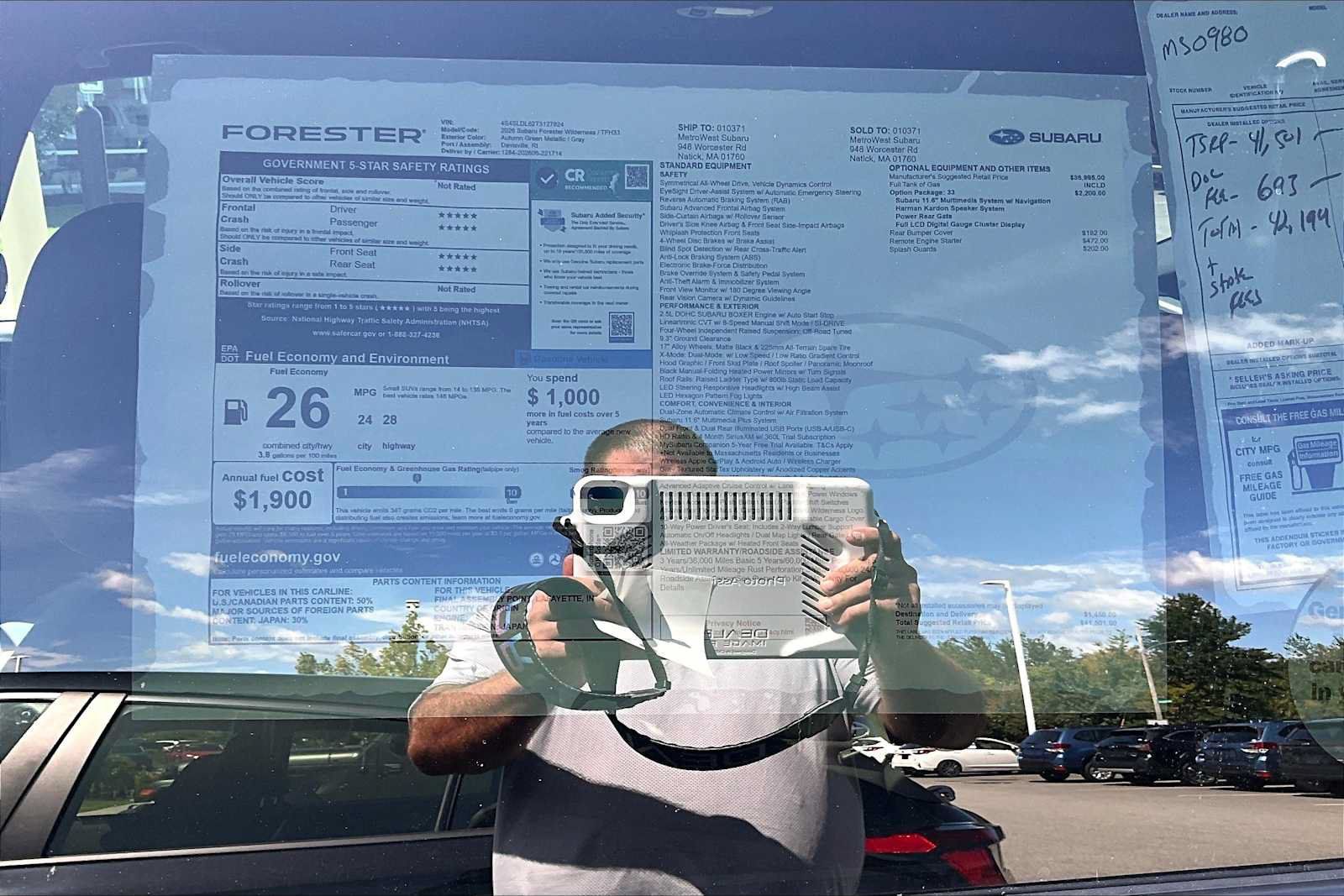 New 2026 Subaru Forester Wilderness AWD/4WD image 18
