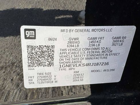 Used 2024 Chevrolet Traverse RS w/ LPO, Floor Liner Package AWD/4WD image 29