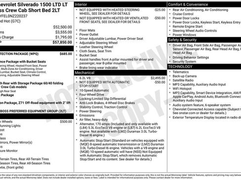 Used 2022 Chevrolet Silverado 1500 LT Trail Boss w/ Bed Protection Package image 7